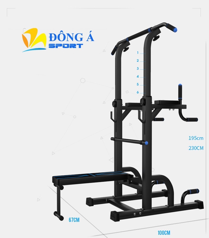 Ghế tập tạ đa năng Jianuo thế hệ mới