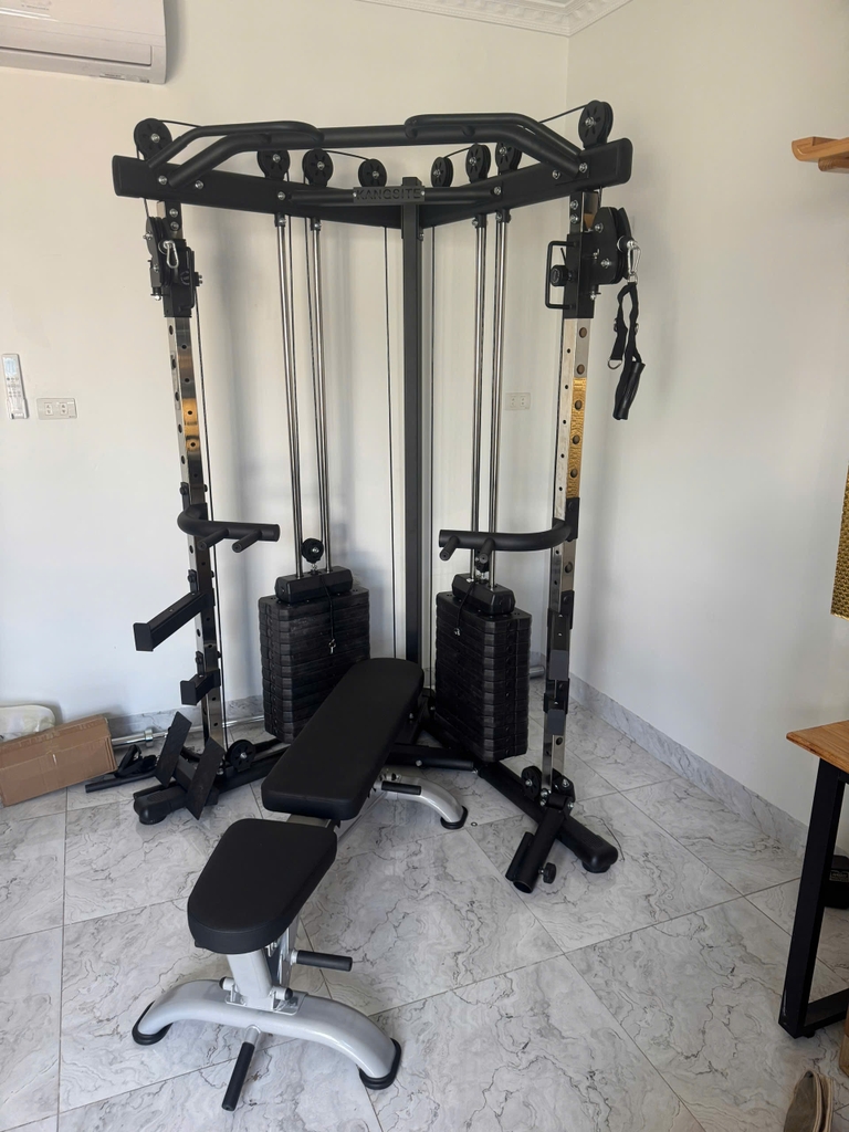 Giàn kéo tạ xô vai đôi BP-HK268A