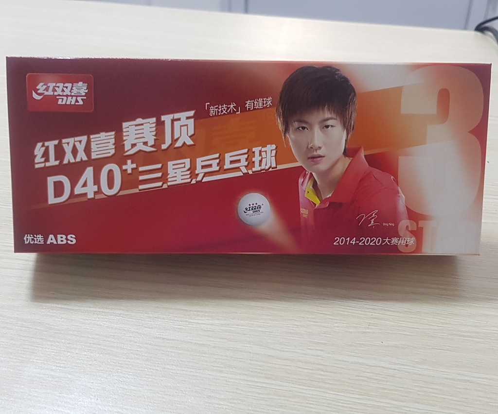 Quả bóng bàn DHS Cell Free Dual 3 sao hộp 10 quả