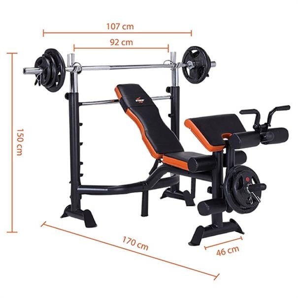 Ghế tập tạ GM 4380