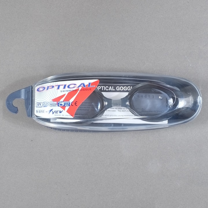 Kính bơi cận View V510 BK ( độ cận -2.0 đến -7.0 )