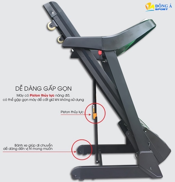 Máy chạy bộ điện Ganas T500