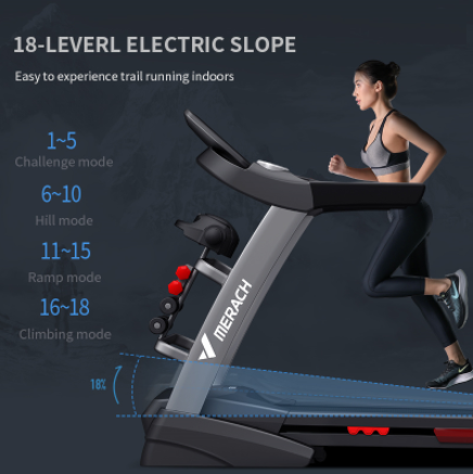 Máy chạy bộ điện đa năng Merach X3 Treadmill Wifi
