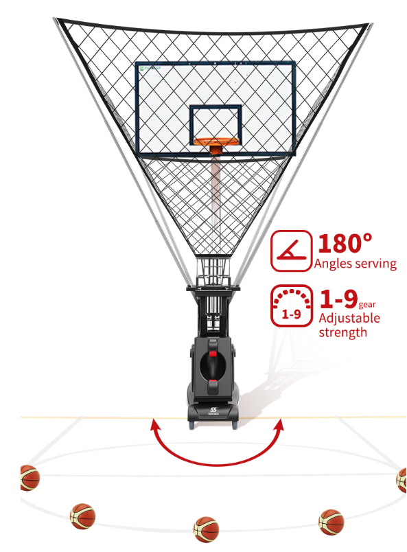 Máy Bắn Bóng Rổ SIBOASI K2