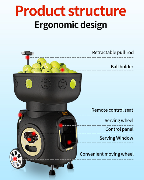 Máy Bắn Bóng Tennis SIBOASI T7