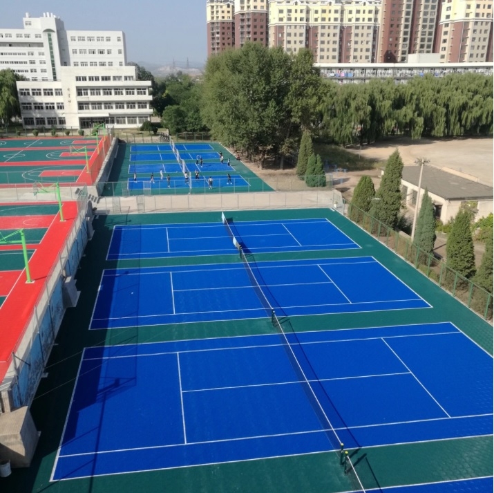 Thảm sân cầu lông Enlio ngoài trời