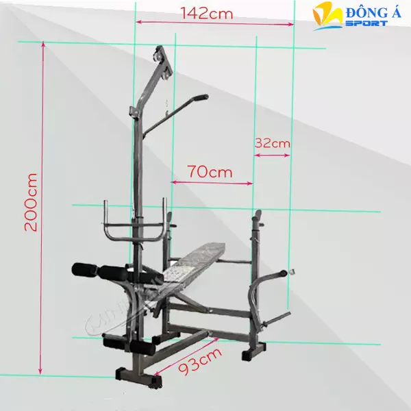 Ghế tập tạ đa năng Thanh Xuân