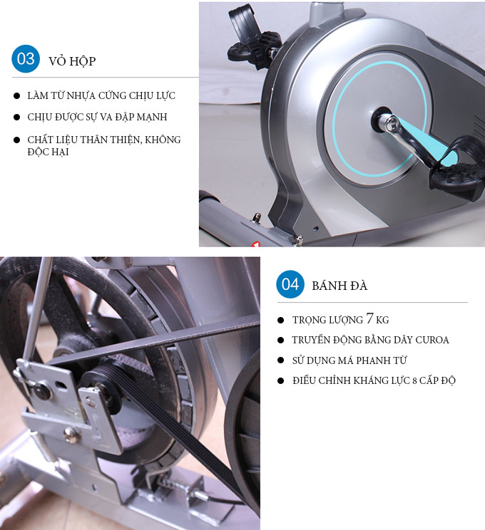 Xe đạp phục hồi chức năng BC51053