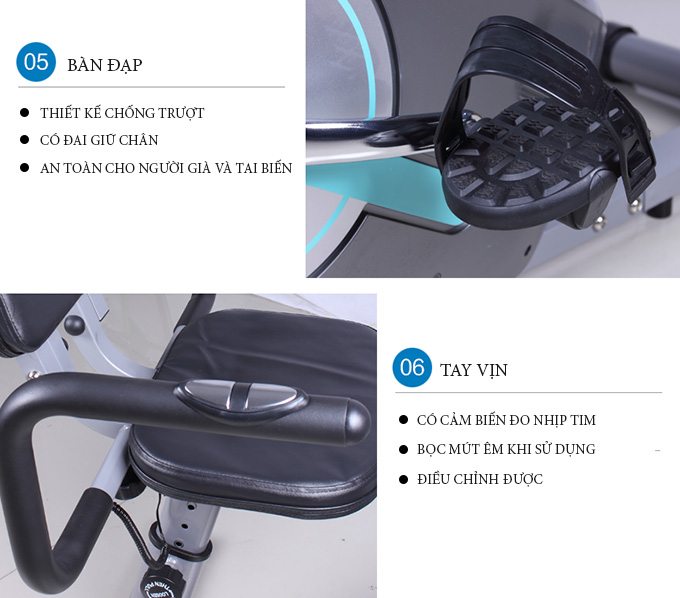 Xe đạp phục hồi chức năng BC51053