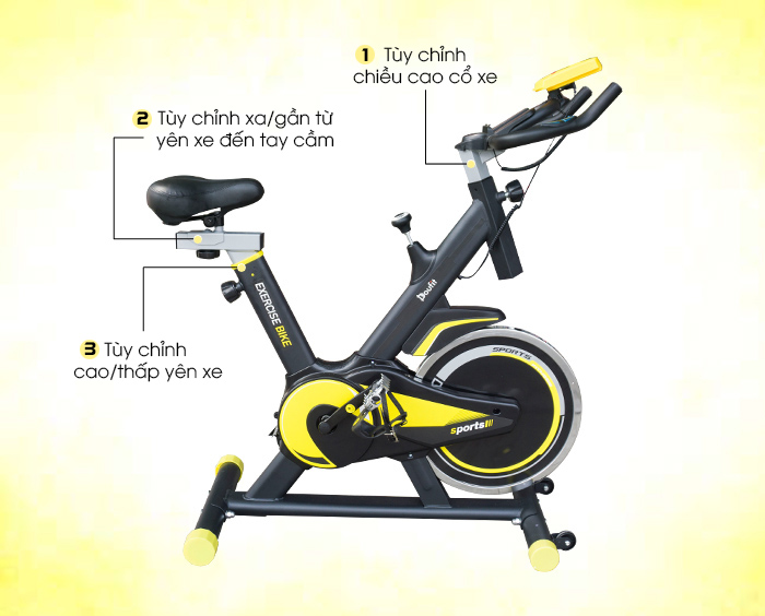 Xe đạp tập thể dục Doufit EB-09