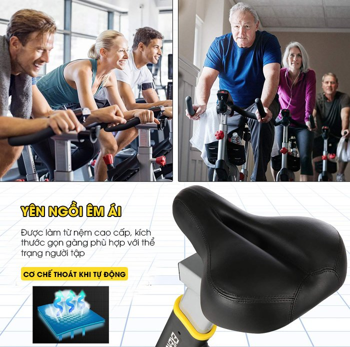 Xe đạp tập thể dục Doufit EB-09