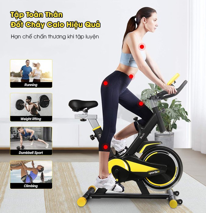 Xe đạp tập thể dục Doufit EB-09