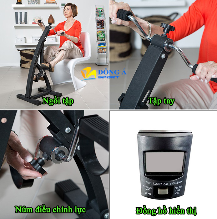 Xe đạp tập thể dục Dual bike