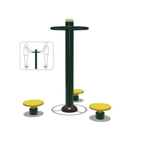 Máy tập xoay eo 3 người NT-626