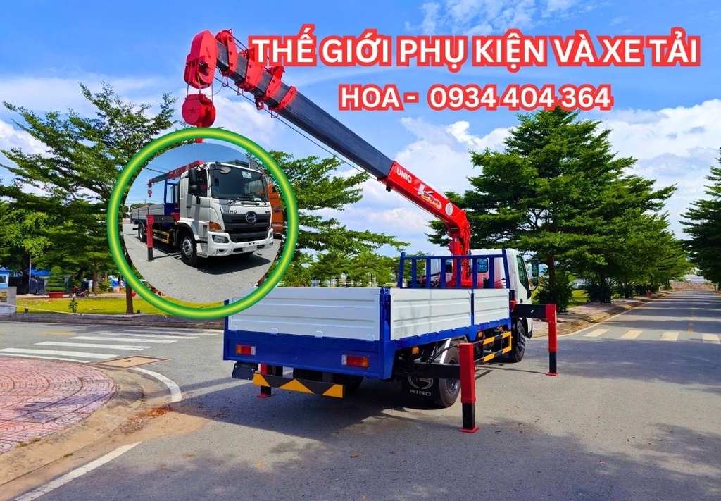Giá xe cẩu Hino 3t5 hiện nay bao nhiêu? Cập nhật bảng giá xe cẩu Hino 3t5 đến 5 tấn mới nhất