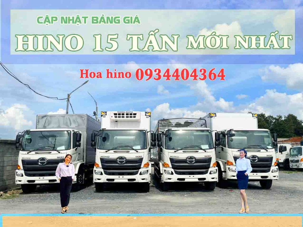 Hino FL - Cập nhật bảng giá xe tải Hino 15 tấn mới nhất đời 2022