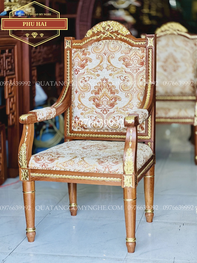 Ghế Làm Việc Gỗ Tự Nhiên