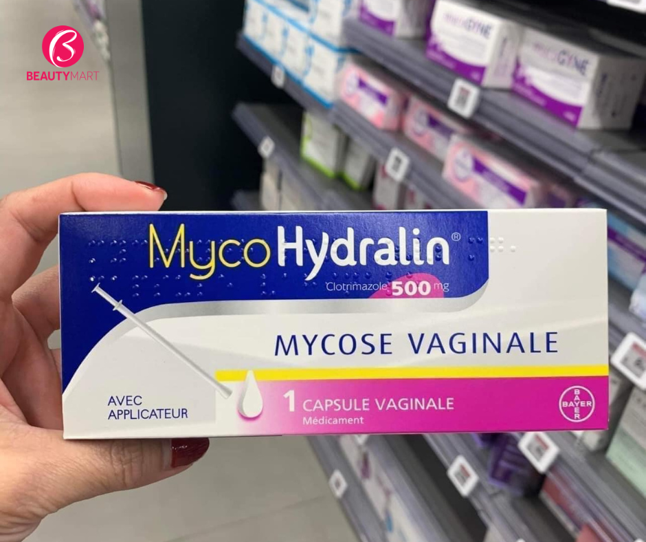 Viên Đặt Phụ Khoa Myco Hydralin 500mg Của Pháp Hộp 1 Viên - BeautyMart