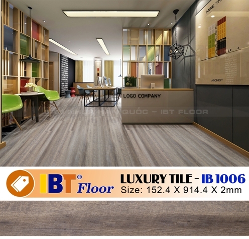 Sàn Nhựa Dán Keo Vân Gỗ IB1006