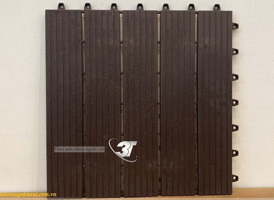 Sàn Nhựa Nguyên Khối Ngoài Trời 3T