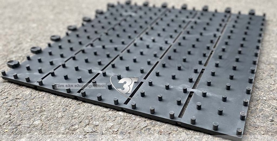 Sàn Nhựa Nguyên Khối Ngoài Trời 3T