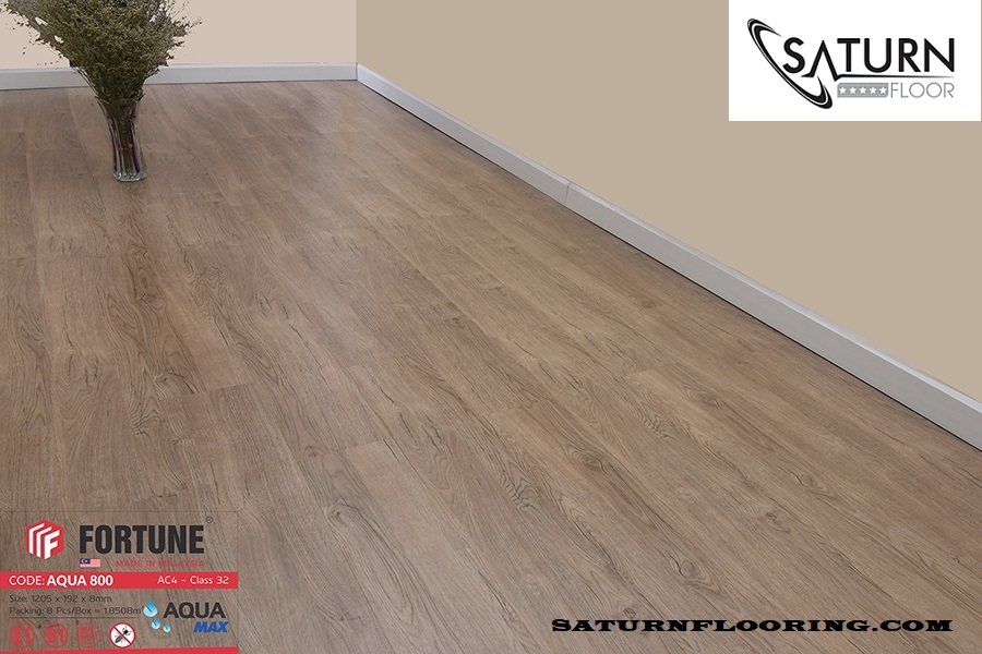 Sàn Gỗ Fortune 8mm Aqua 800