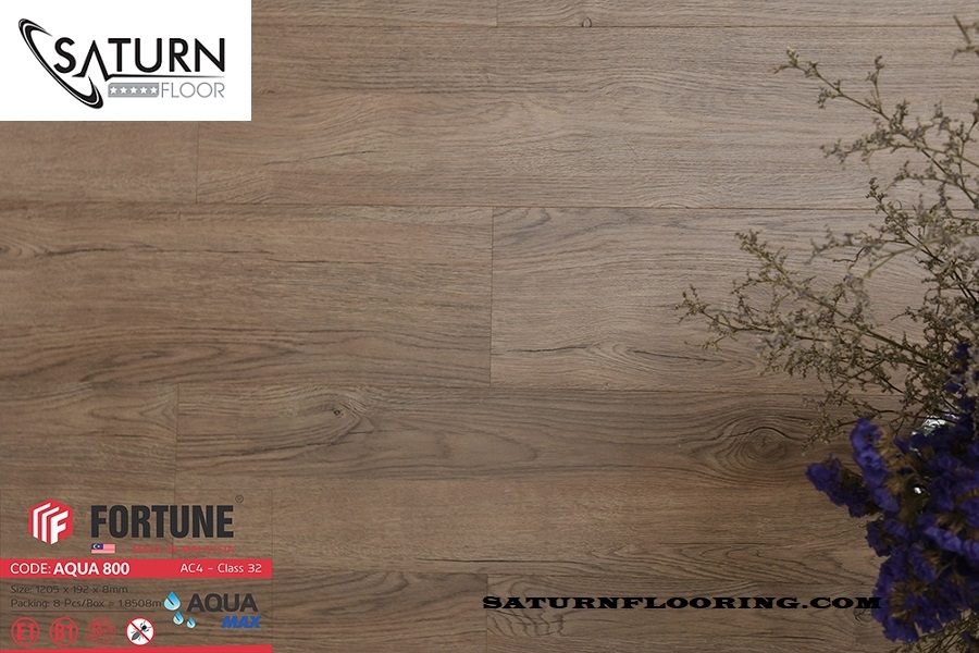 Sàn Gỗ Fortune 8mm Aqua 800