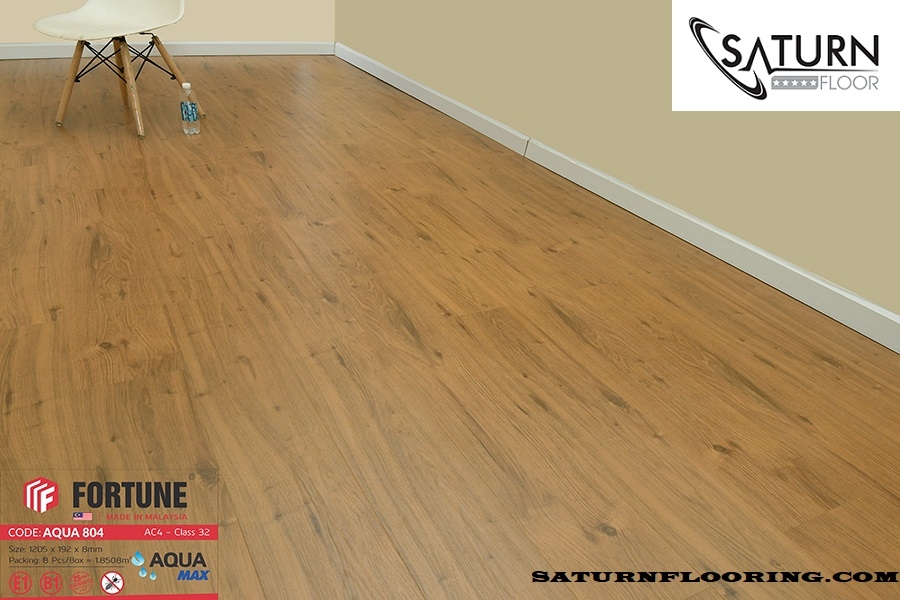 Sàn Gỗ Fortune 8mm Aqua 804