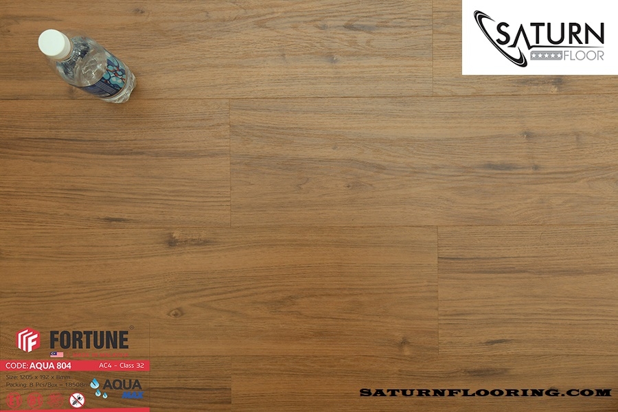 Sàn Gỗ Fortune 8mm Aqua 804