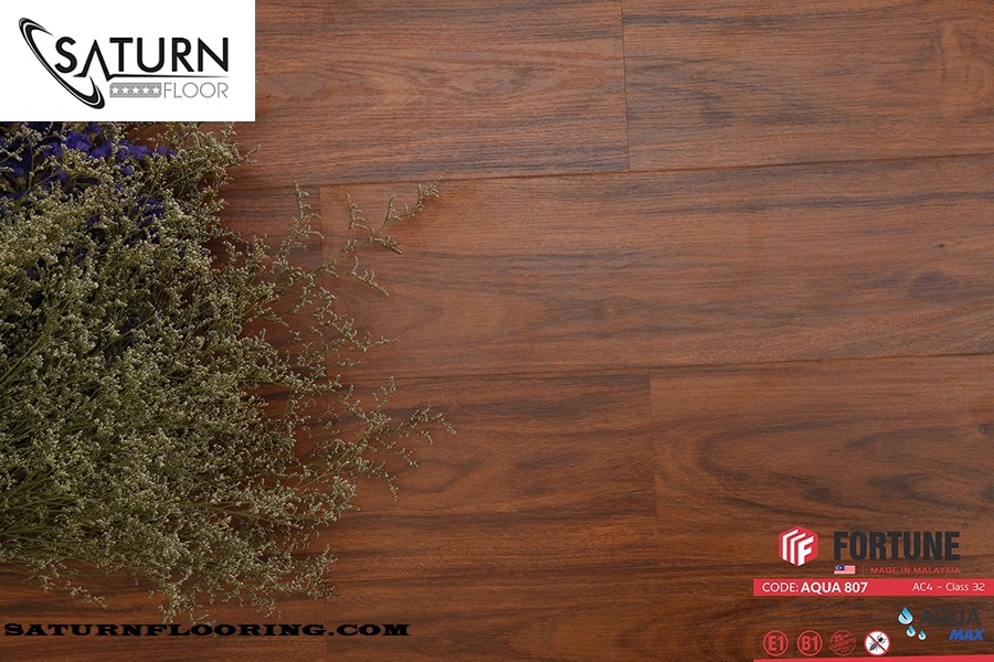 Sàn Gỗ Fortune 8mm Aqua 807