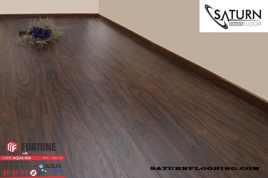 Sàn Gỗ Fortune 8mm Aqua 808