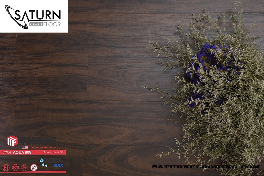 Sàn Gỗ Fortune 8mm Aqua 808