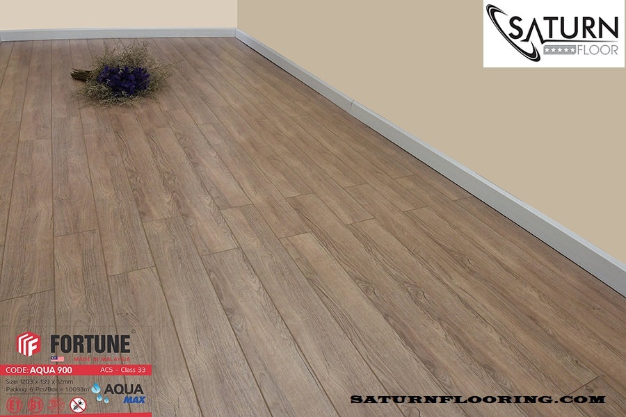 Sàn Gỗ Fortune 12mm Aqua 900