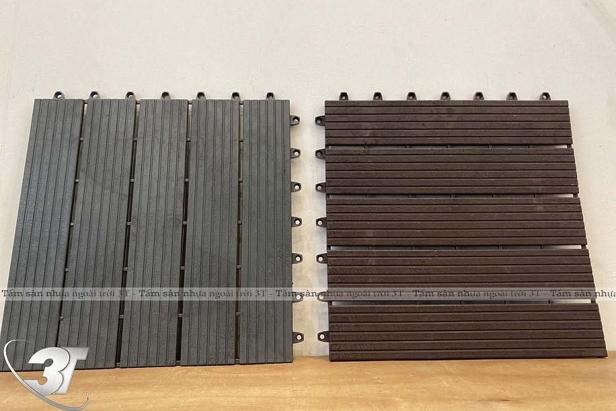 Sàn Nhựa Nguyên Khối Ngoài Trời 3T