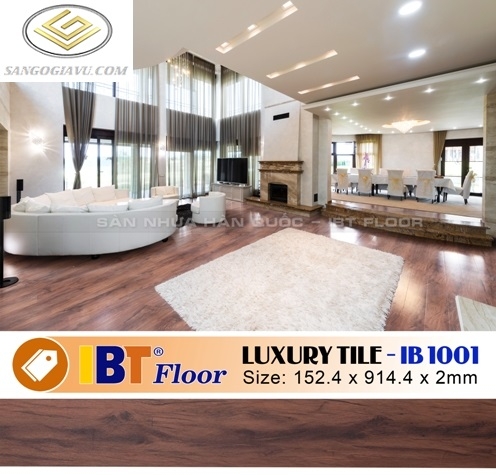 Sàn Nhựa Dán Keo Vân Gỗ IB1001