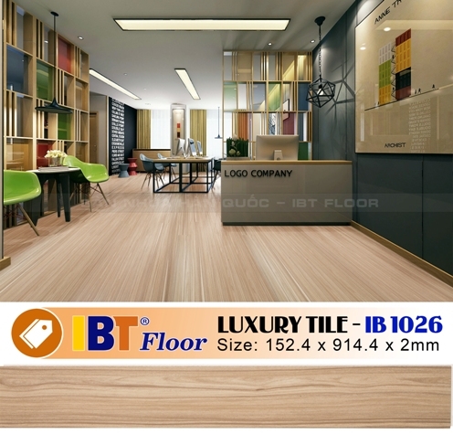 Sàn Nhựa Dán Keo Vân Gỗ IB1026