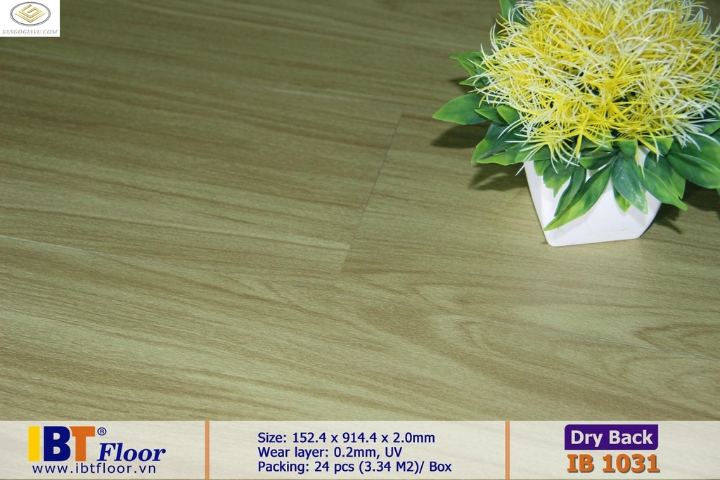 Sàn Nhựa Dán Keo Vân Gỗ IB1031