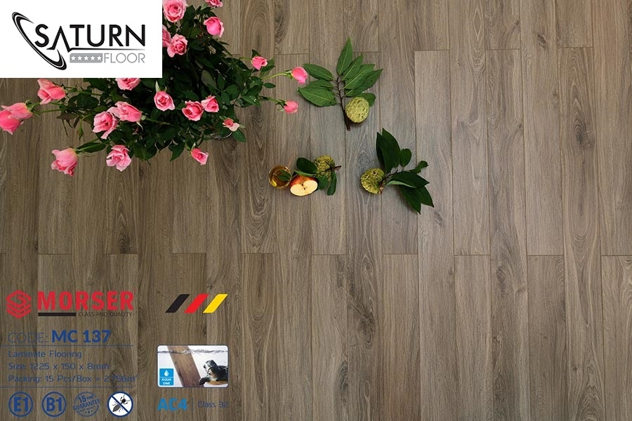 Sàn Gỗ Morser Cốt Xanh 8mm MC137