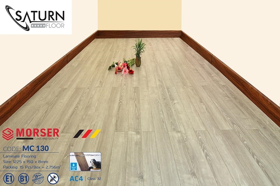 Sàn Gỗ Morser Cốt Xanh 8mm MC130