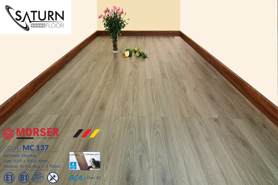 Sàn Gỗ Morser Cốt Xanh 8mm MC137