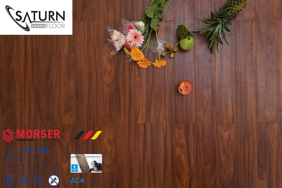 Sàn Gỗ Morser Cốt Xanh 12mm MS106