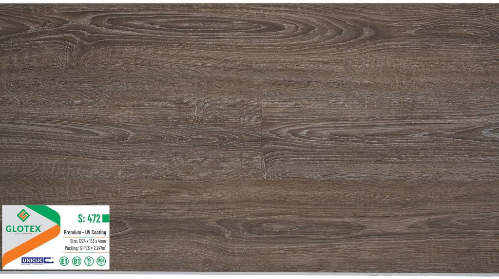 Sàn Nhựa Glotex 4mm - S472
