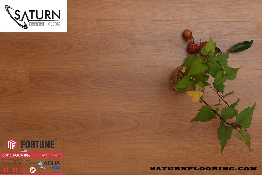 Sàn Gỗ Fortune 8mm Aqua 806