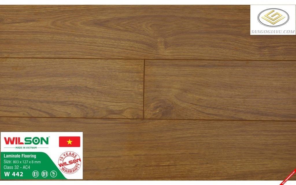 Sàn Gỗ Wilson 8mm W442-BN