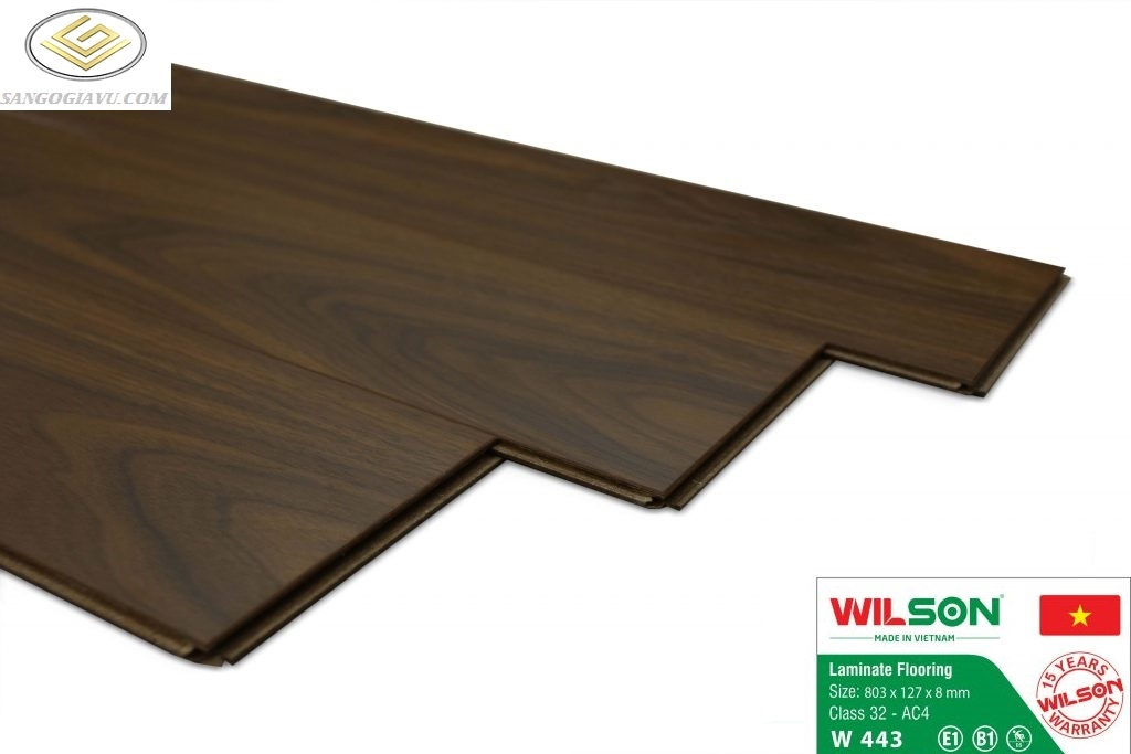 Sàn Gỗ Wilson 8mm W443-BN