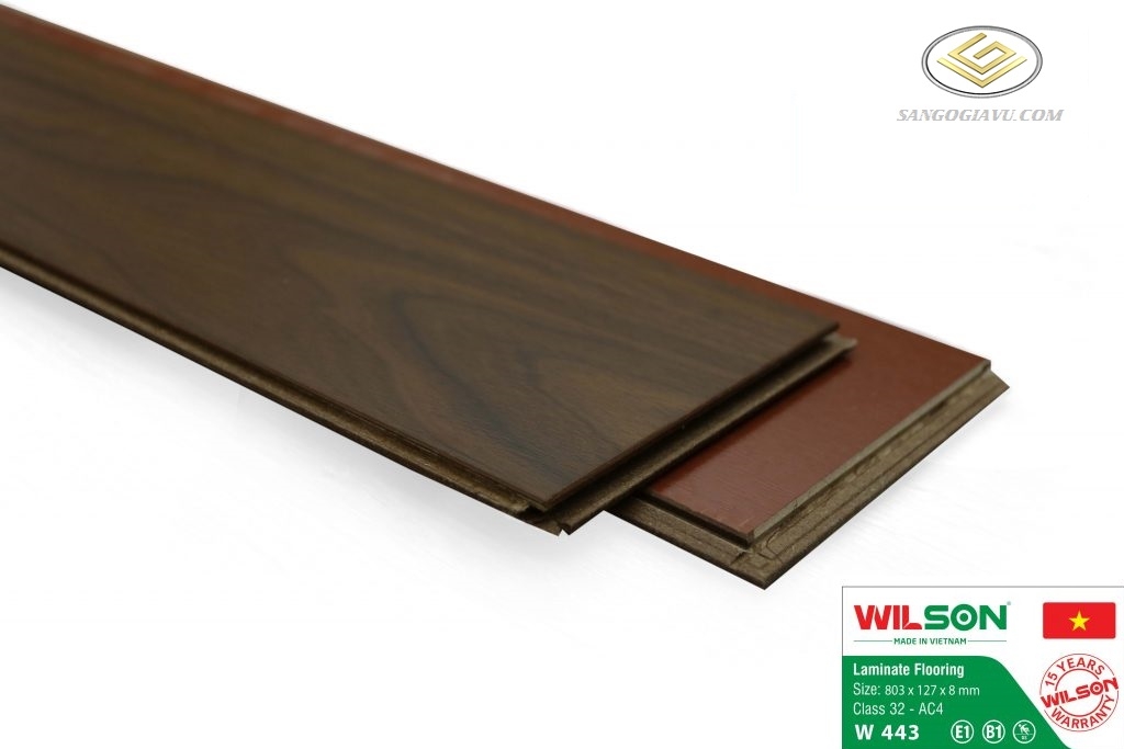 Sàn Gỗ Wilson 8mm W443-BN
