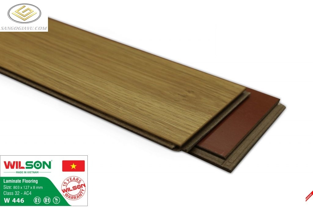 Sàn Gỗ Wilson 8mm W446-BN