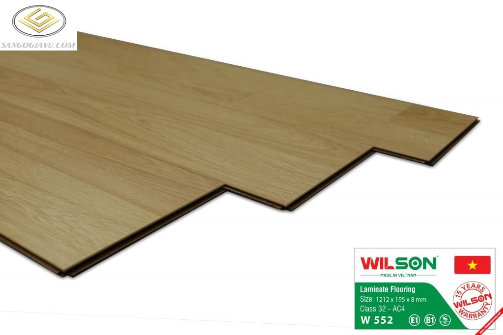 Sàn Gỗ Wilson 8mm W552-BT