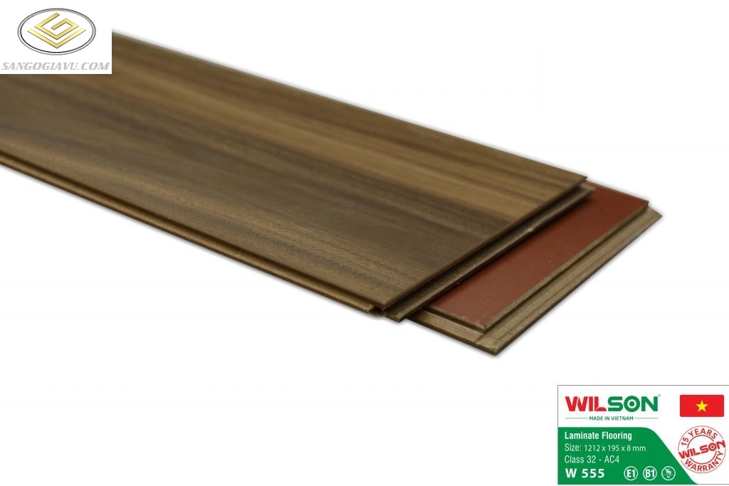Sàn Gỗ Wilson 8mm W555-BT