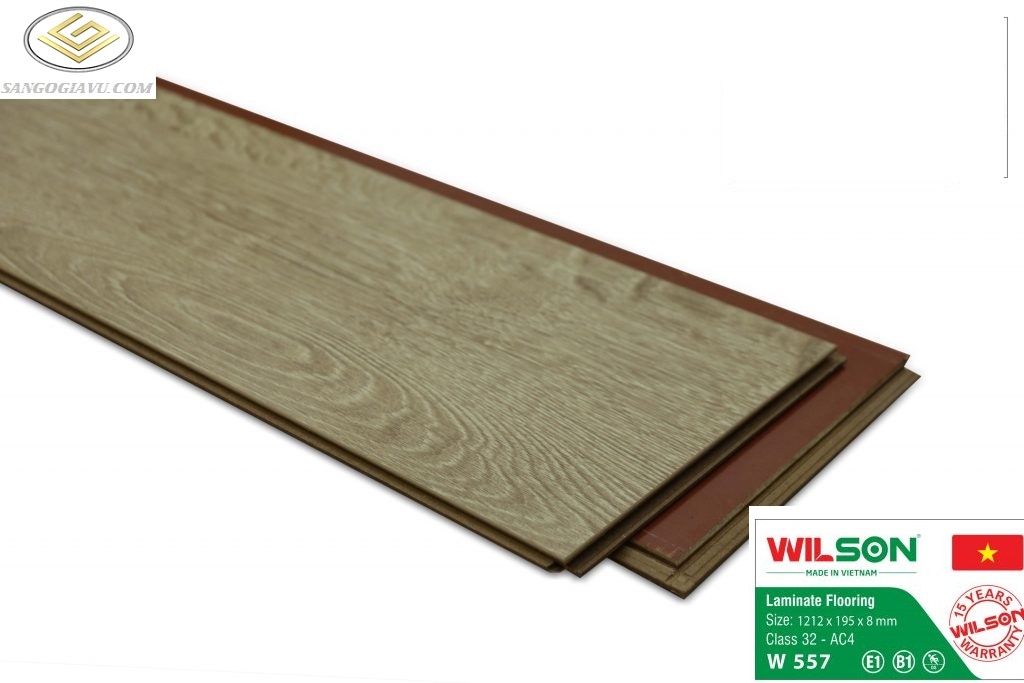 Sàn Gỗ Wilson 8mm W557-BT